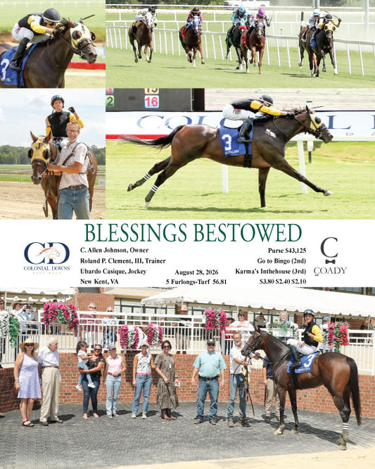 BLESSINGS BESTOWED - 08-28-26 - R02 - CNL