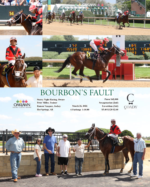 BOURBON'S FAULT - 032626 - Race 02 - OP - Coady Media - Kurtis Coady Photography