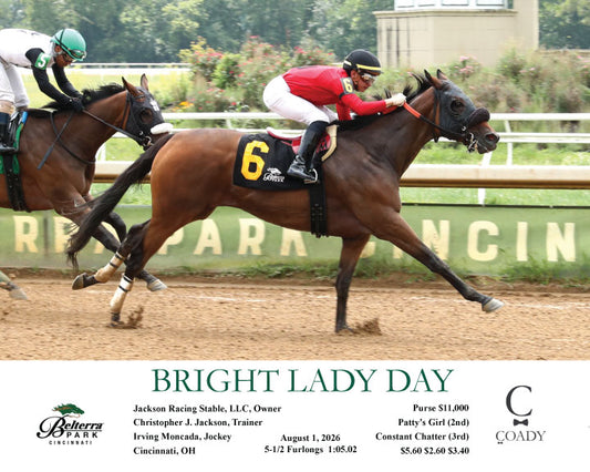BRIGHT LADY DAY - 08-01-26 - R02 - BTP - Action