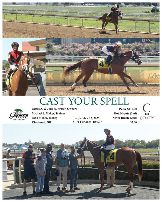 CAST YOUR SPELL - 091225 - Race 02 - BTP - Coady Media - Kurtis Coady Photography
