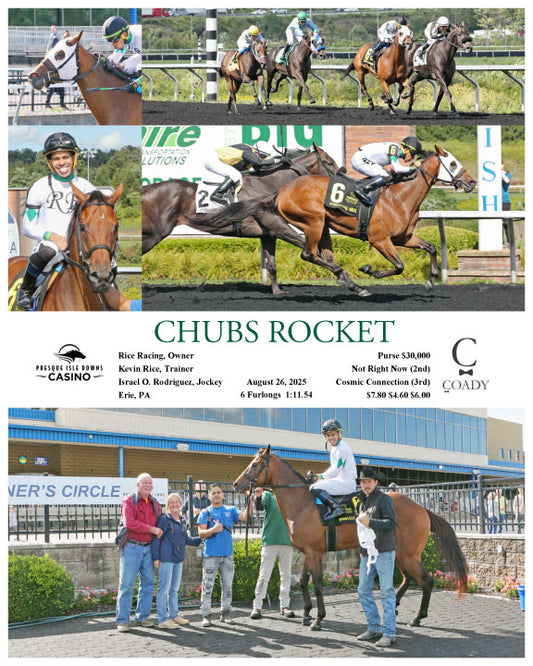 CHUBS ROCKET - 08-26-25 - R02 - PID - Coady Media - Kurtis Coady Photography