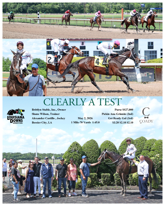 CLEARLY A TEST - 05-02-26 - R02 - LAD