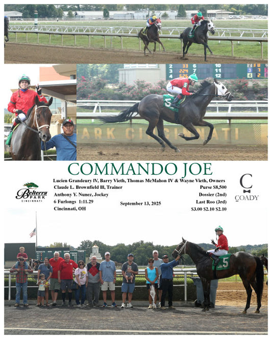 COMMANDO JOE - 091325 - Race 02 - BTP - Coady Media - Kurtis Coady Photography
