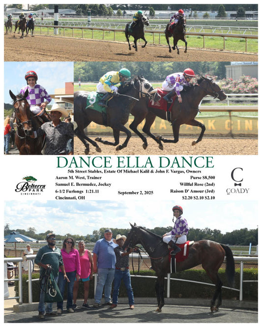 DANCE ELLA DANCE - 090225 - Race 02 - BTP