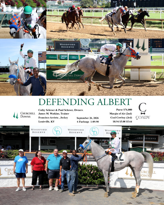 DEFENDING ALBERT - 092626 - Race 02 - CD