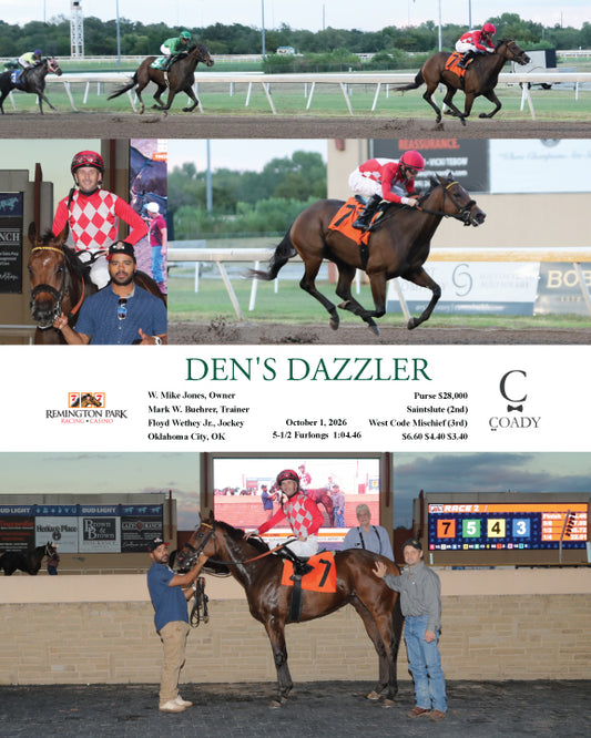 DEN'S DAZZLER - 10-01-26 - R02 - RP