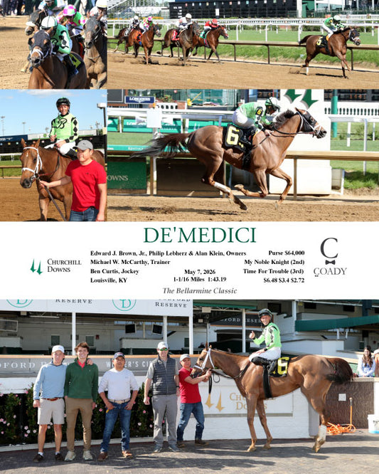 DE'MEDICI - 050726 - Race 02 - CD - Coady Media - Kurtis Coady Photography