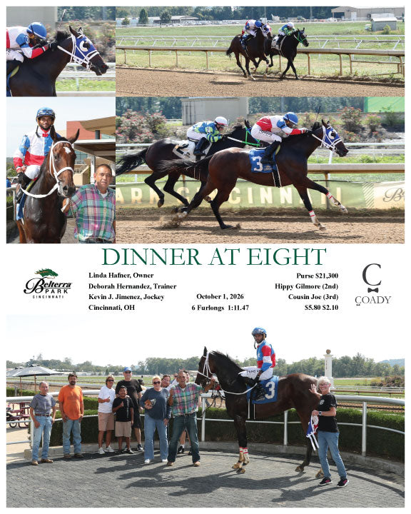 DINNER AT EIGHT - 100126 - Race 02 - BTP