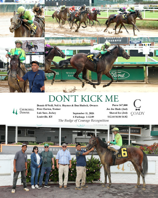 DON'T KICK ME - 091126 - Race 02 - CD