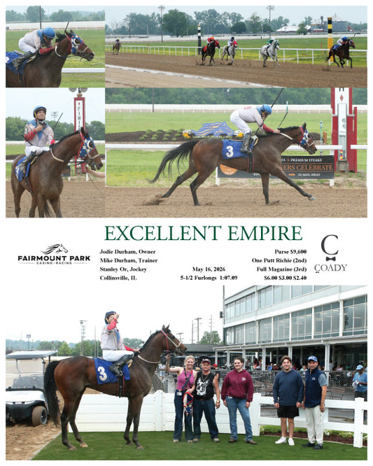 EXCELLENT EMPIRE - 05-16-26 - R02 - FP - Coady Media - Kurtis Coady Photography