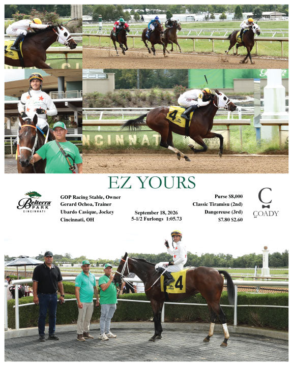 EZ YOURS - 091826 - Race 02 - BTP