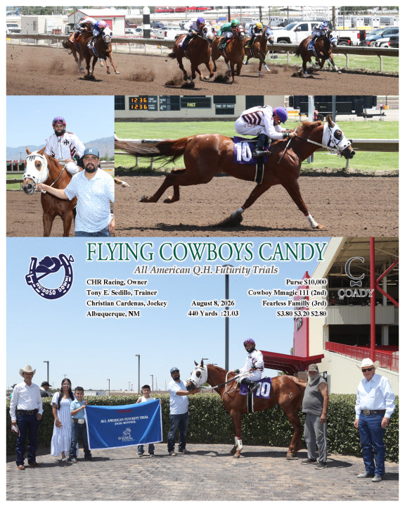 FLYING COWBOYS CANDY - All American Q.H. Futurity Trials - 08-08-26 - R02 - RUI