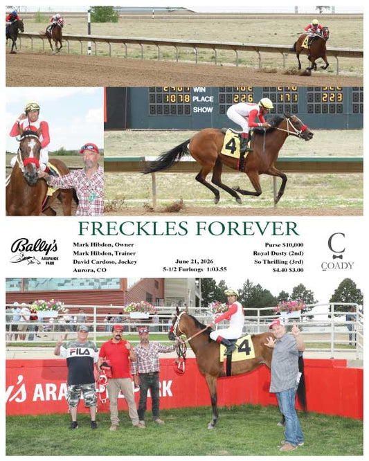 FRECKLES FOREVER - 06-21-26 - R02 - ARP