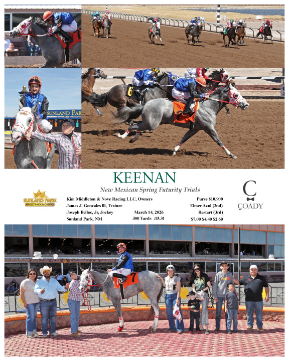 KEENAN - New Mexican Spring Futurity Trials - 03-14-26 - R02 - SUN - Coady Media - Kurtis Coady Photography
