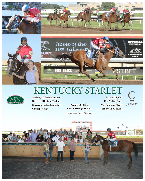 KENTUCKY STARLET - 08-30-25 - R02 - CBY - Coady Media - Kurtis Coady Photography