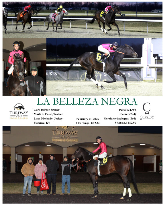 LA BELLEZA NEGRA - 022126 - Race 02 - TP (Copy) - Coady Media - Kurtis Coady Photography