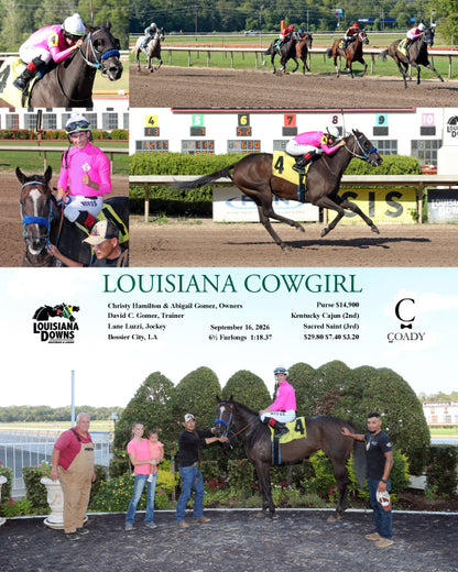 LOUISIANA COWGIRL - 09-16-26 - R02 - LAD