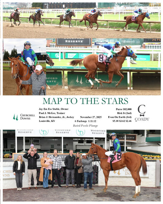 MAP TO THE STARS - 112725 - Race 02 - CD