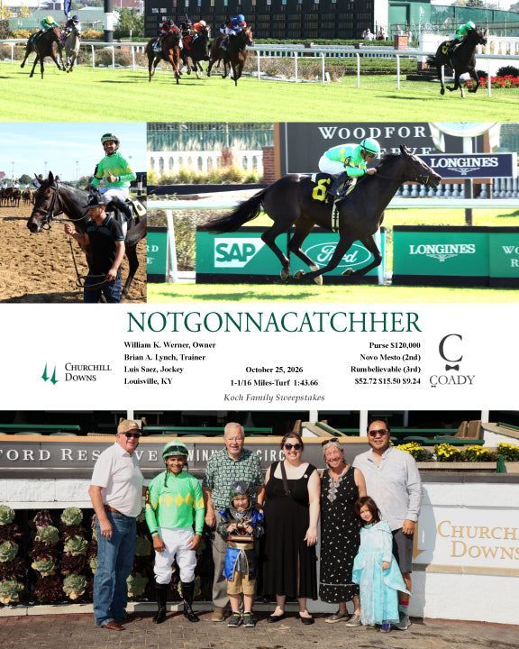 NOTGONNACATCHHER - 102526 - Race 02 - CD - G - Coady Media - Kurtis Coady Photography