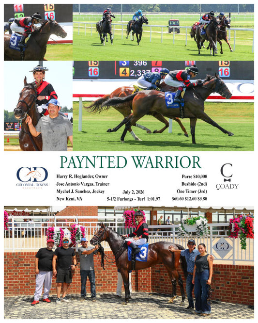 PAYNTED WARRIOR - 070226 - Race 02 - CNL