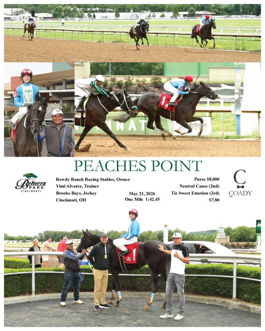 PEACHES POINT - 052126 - Race 02 - BTP - Coady Media - Kurtis Coady Photography