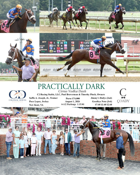 PRACTICALLY DARK - 080126 - Race 02 - CNL