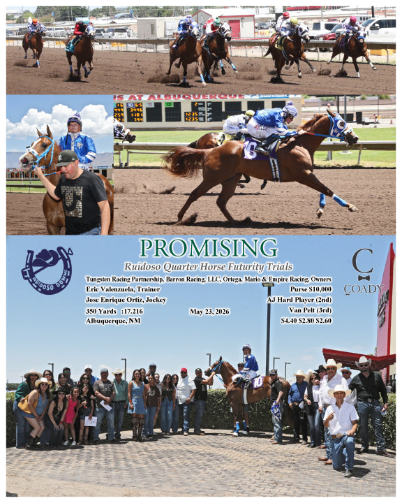 PROMISING - Ruidoso Quarter Horse Futurity Trials - 05-23-26 - R02 - RUI - Coady Media - Kurtis Coady Photography