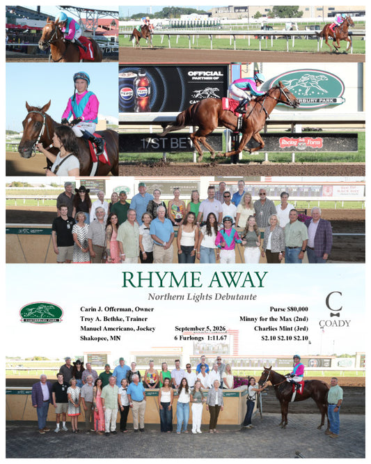 RHYME AWAY - Northern Lights Debutante - 09-05-26 - R02 - CBY