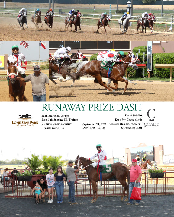 RUNAWAY PRIZE DASH - 09-24-26 - R02 - LSP