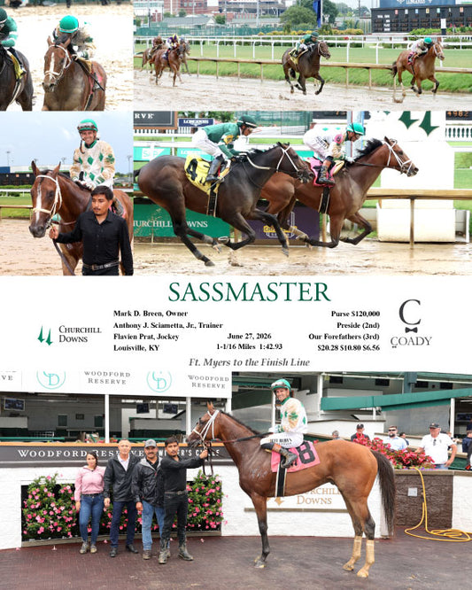 SASSMASTER - 062726 - Race 02 - CD