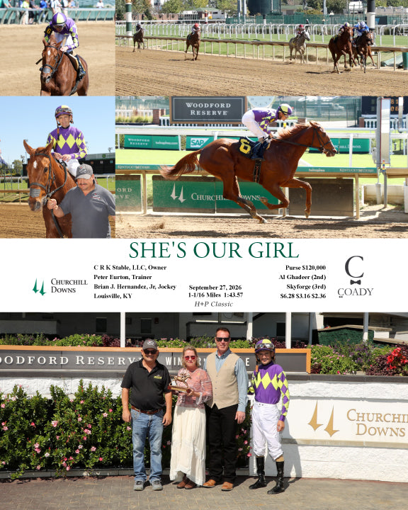 SHE'S OUR GIRL - 092726 - Race 02 - CD - Group