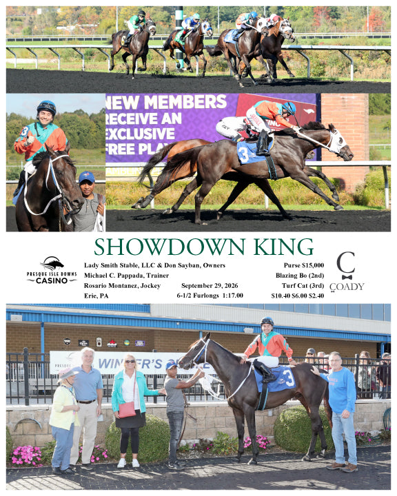 SHOWDOWN KING - 09-29-26 - R02 - PID