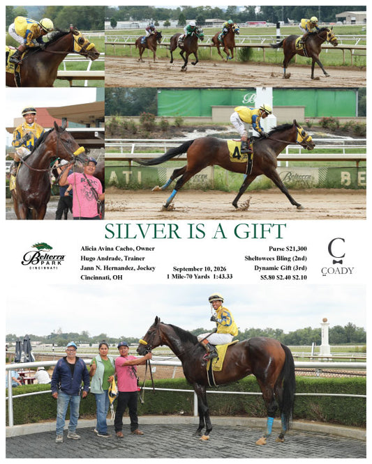 SILVER IS A GIFT - 091026 - Race 02 - BTP