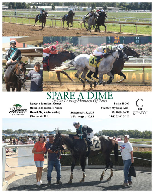 SPARE A DIME - 091025 - Race 02 - BTP - Coady Media - Kurtis Coady Photography