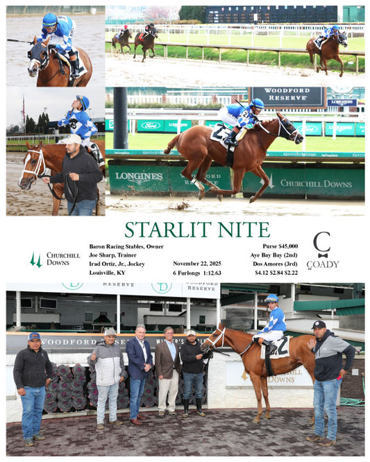 STARLIT NITE - 112225 - Race 02 - CD