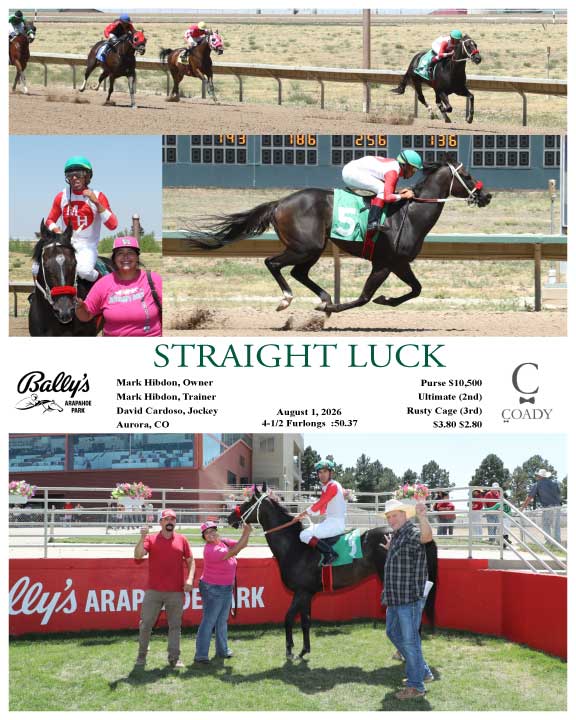 STRAIGHT LUCK - 08-01-26 - R02 - ARP
