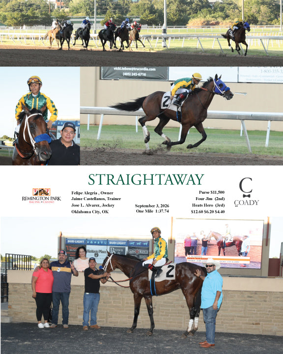 STRAIGHTAWAY  - 09-03-26 - R02 - RP