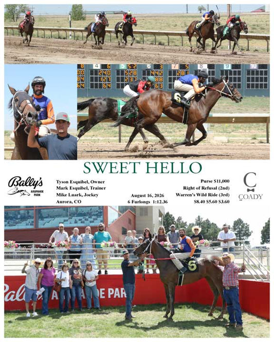 SWEET HELLO - 08-16-26 - R02 - ARP