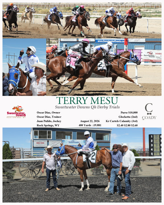TERRY MESU - Sweetwater Downs Qh Derby Trials - 08-22-26 - R02 - SWF
