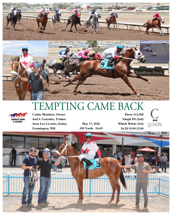TEMPTING CAME BACK - 05-17-26 - R02 - SRP - Coady Media - Kurtis Coady Photography