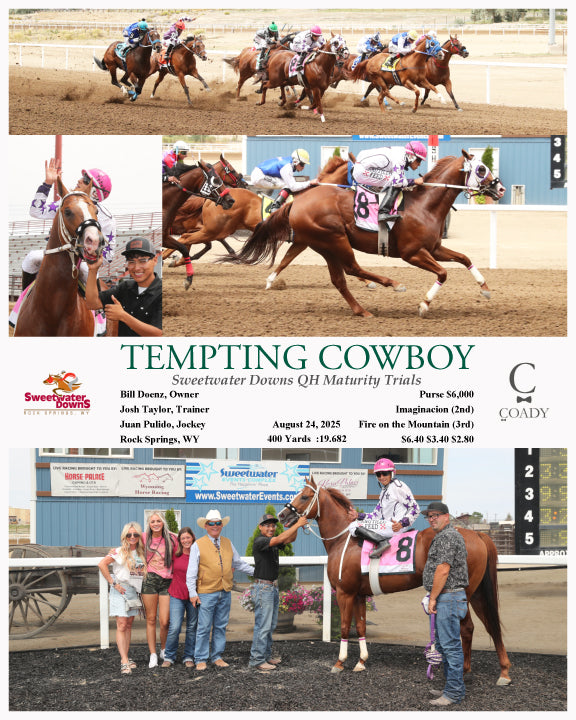 TEMPTING COWBOY - Sweetwater Downs QH Maturity Trials - 08-24-25 - R02 - SWF - Coady Media - Kurtis Coady Photography