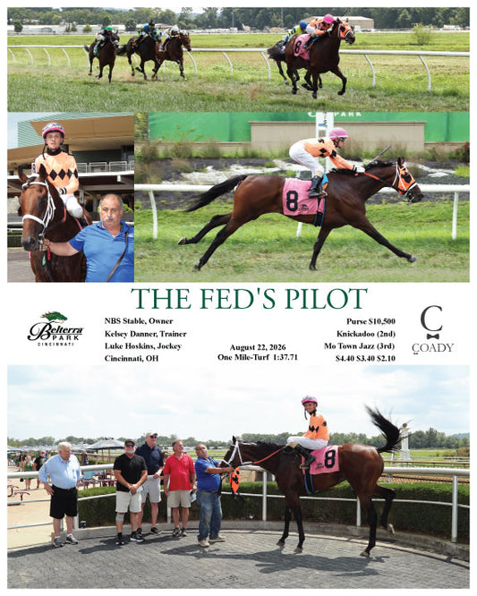 THE FED'S PILOT - 082226 - Race 02 - BTP