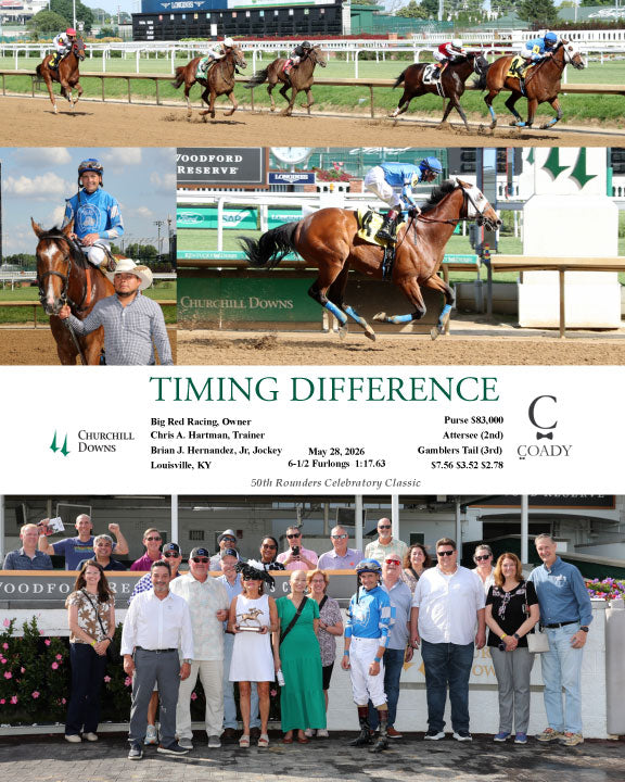 TIMING DIFFERENCE - 052826 - Race 02 - CD - Group