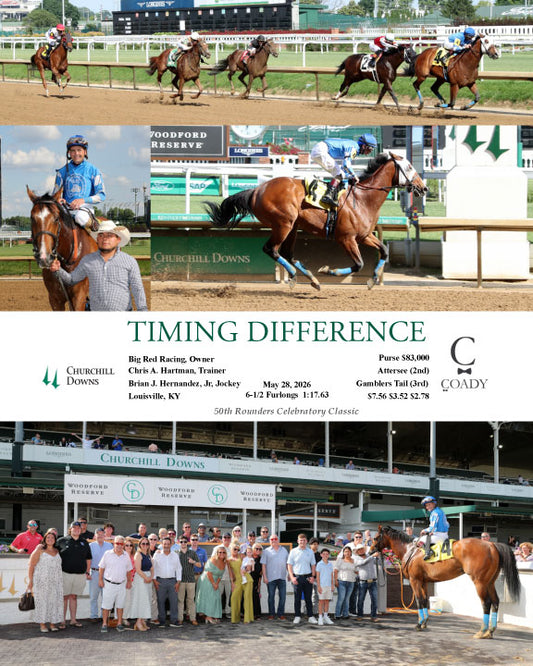 TIMING DIFFERENCE - 052826 - Race 02 - CD