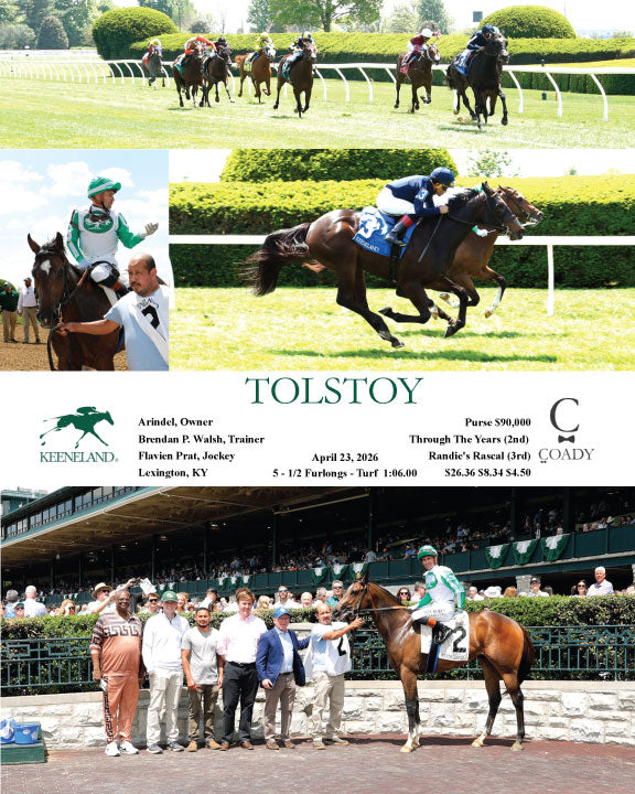 TOLSTOY - 042326 - Race 02 - KEE - Coady Media - Kurtis Coady Photography