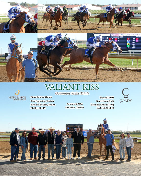 VALIANT KISS - Governors Stake Trials - 10-03-26 - R02 - IND