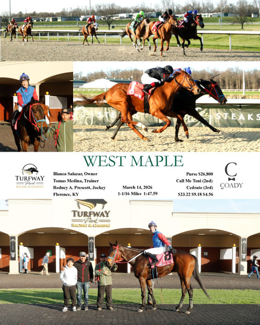 WEST MAPLE - 031426 - Race 02 - TP - Coady Media - Kurtis Coady Photography