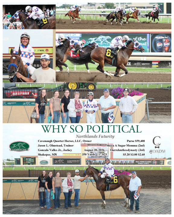 WHY SO POLITICAL - Northlands Futurity - 08-20-26 - R02 - CBY