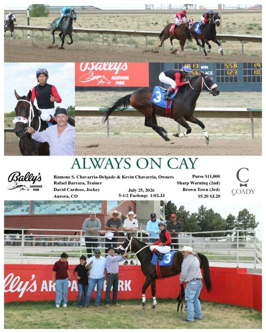 ALWAYS ON CAY - 07-25-26 - R03 - ARP