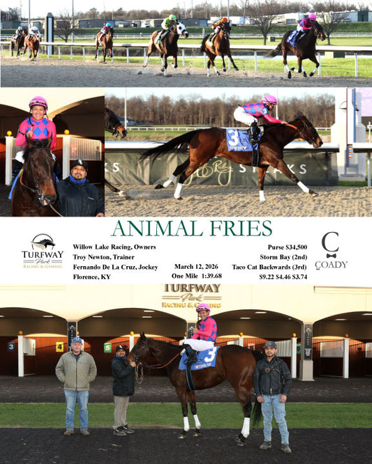 ANIMAL FRIES - 031226 - Race 03 - TP - Coady Media - Kurtis Coady Photography